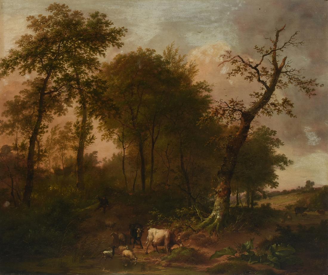 EUGENE VERBOECKHOVEN (Belgian 1798/99-1881) A PAINTING, (1 of 10)