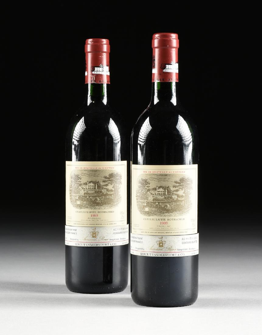 A GROUP OF TWO BOTTLES OF 1989 CHÂTEAU (1 of 6)