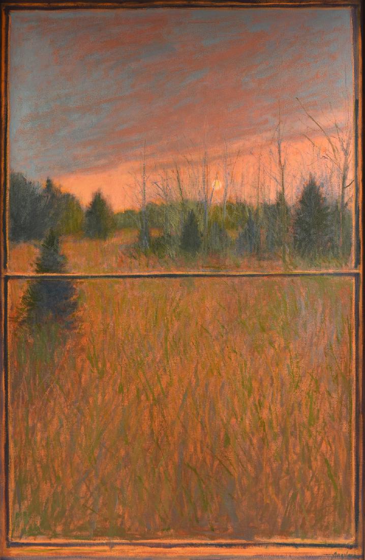 WILLIAM ANZALONE (American/Texas b. 1935) A PAINTING, (1 of 7)