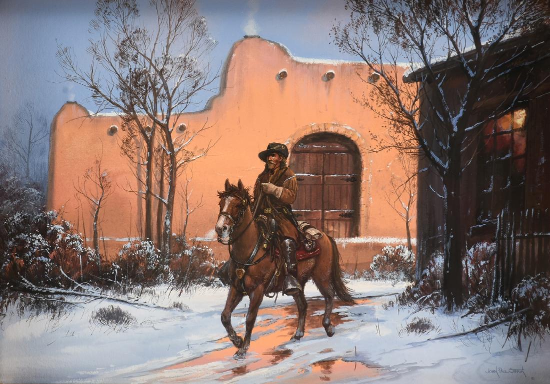 JOHN PAUL STRAIN (American/Texas b. 1955) A PAINTING,