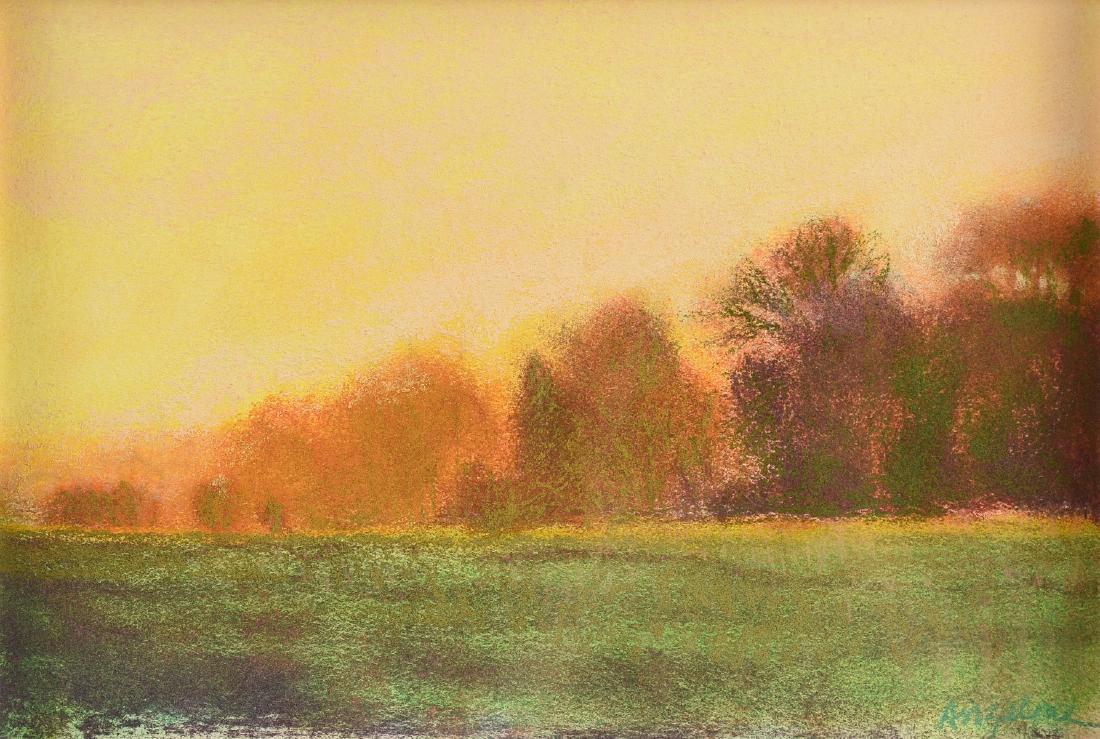 WILLIAM ANZALONE (American/Texas b. 1935) A PAINTING, (1 of 9)