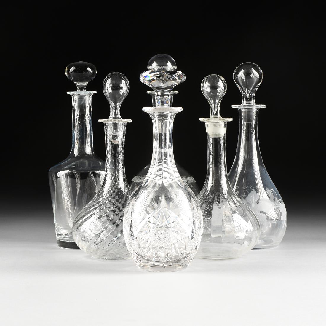 A GROUP OF SIX AMERICAN, BRITISH, AND CONTINENTAL CLEAR (1 of 20)