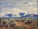 CARL REDIN (American 1892-1944) A PAINTING, "Storm on
