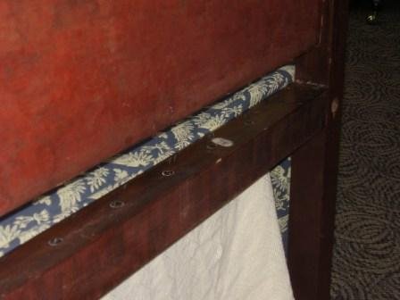 A FINE FEDERAL INLAID MAHOGANY FOUR POSTER BEDSTEA - 6