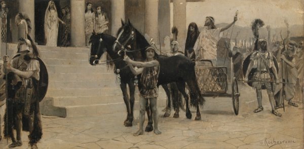GEORGES ANTOINE ROCHEGROSSE (French 1859-1938) A