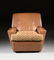 A PAIR OF ITALIAN MID-CENTURY MODERN FAUX LEATHER AND - 2