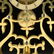 A DOUBLE RING DIAL BRASS SKELETON CLOCK, ENGLISH, 19TH - 3