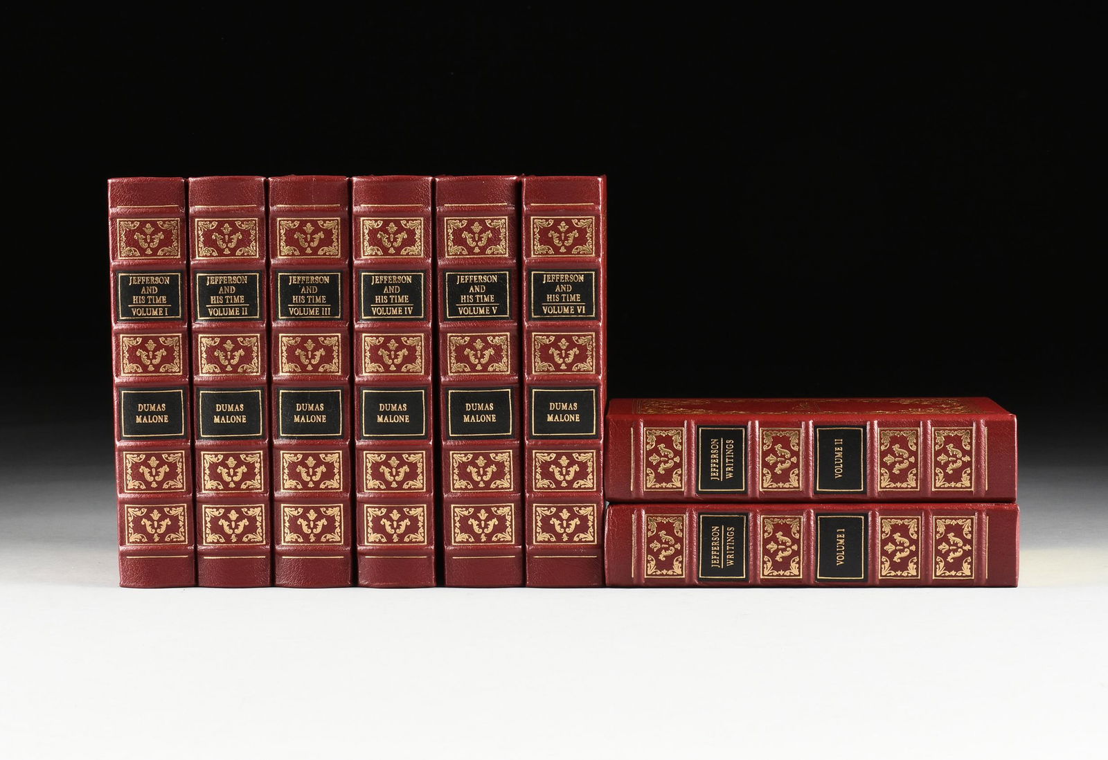 A GROUP OF EIGHT EASTON PRESS THOMAS JEFFERSON (1 of 4)