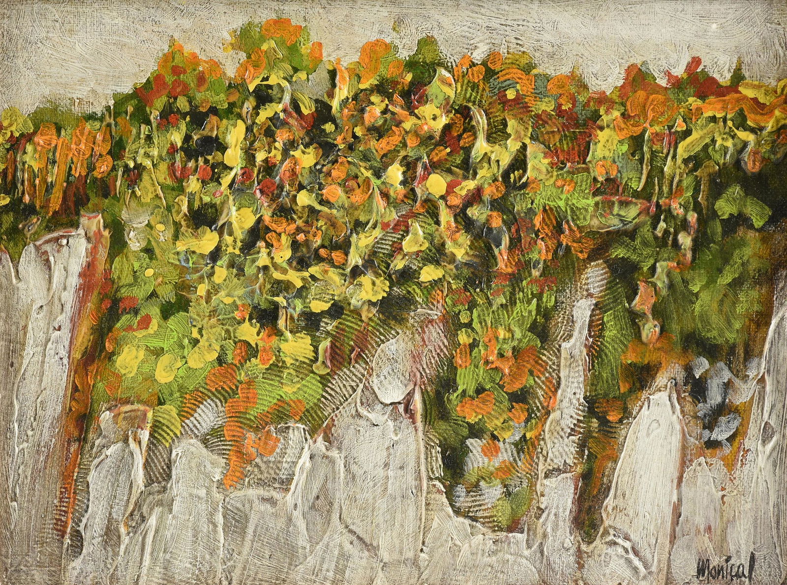 BRUCE MONICAL (American/Texas b. 1936) A PAINTING, (1 of 11)