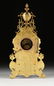 A FRENCH RENAISSANCE REVIVAL GILT BRONZE MANTLE CLOCK, - 12