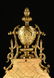 A FRENCH RENAISSANCE REVIVAL GILT BRONZE MANTLE CLOCK, - 13