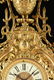 A FRENCH RENAISSANCE REVIVAL GILT BRONZE MANTLE CLOCK, - 6
