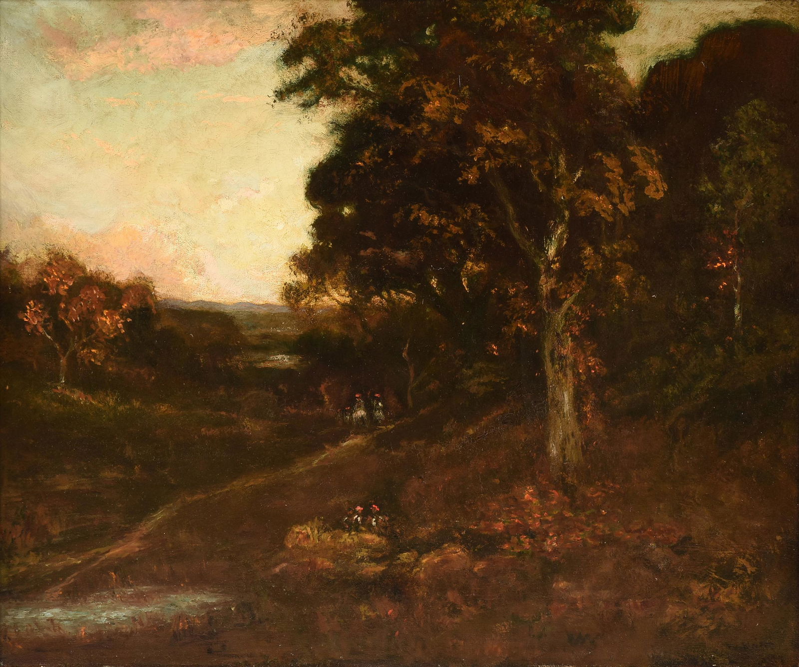 A SECOND GENERATION HUDSON RIVER SCHOOL PAINTING, (1 of 13)