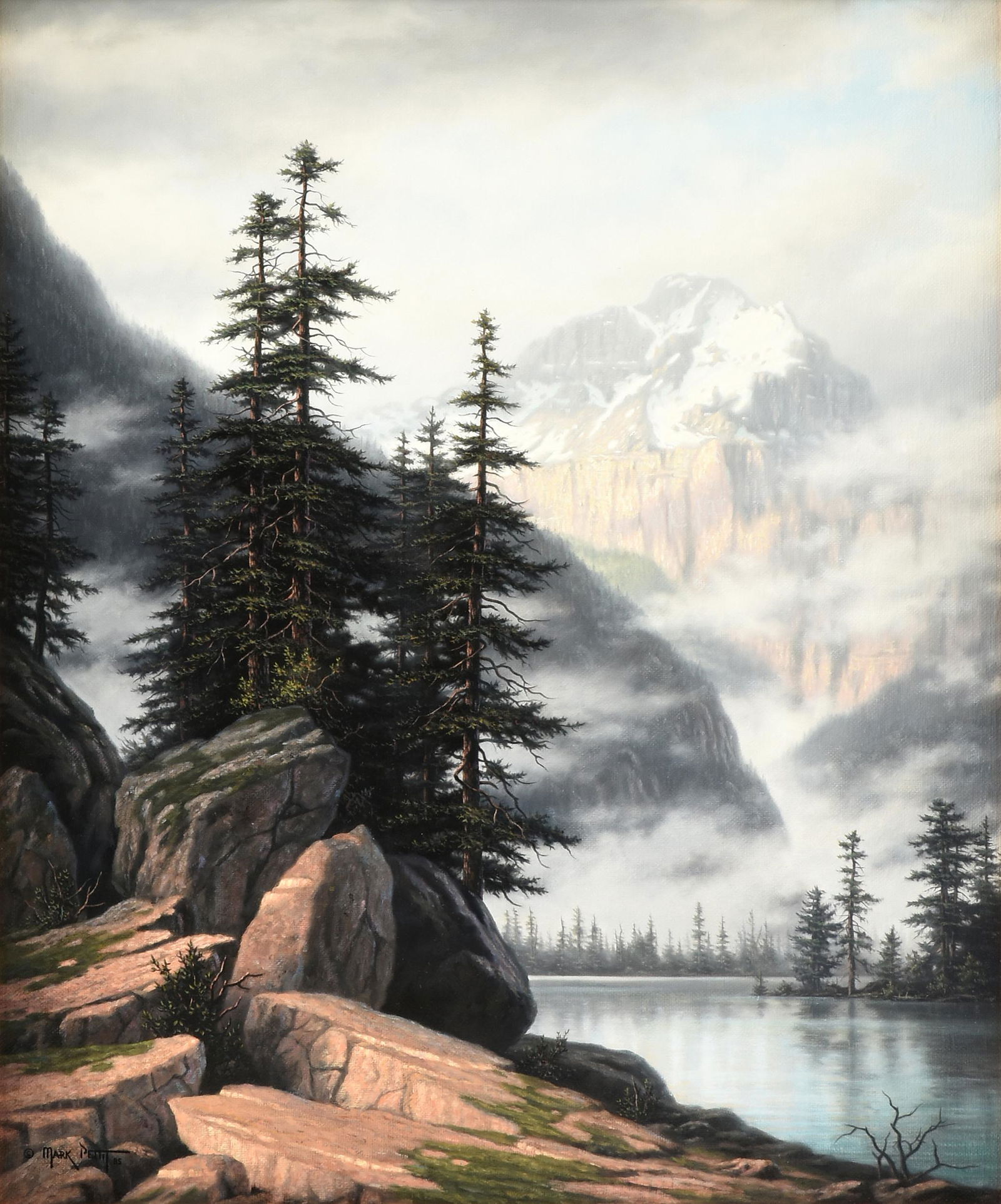 MARK PETTIT (American/Texas b.1957) A PAINTING, (1 of 13)