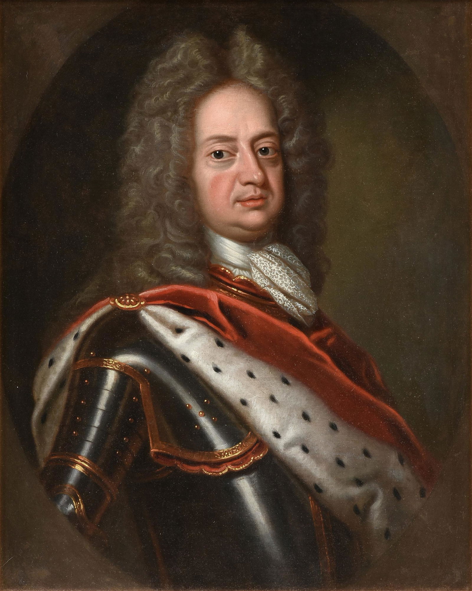 ENGLISH SCHOOL, A PORTRAIT PAINTING, "George of Denmark (1 of 13)