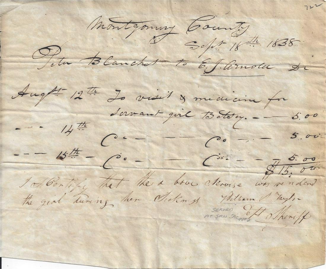 A REPUBLIC OF TEXAS MANUSCRIPT, LAW ENFORCEMENT (1 of 2)