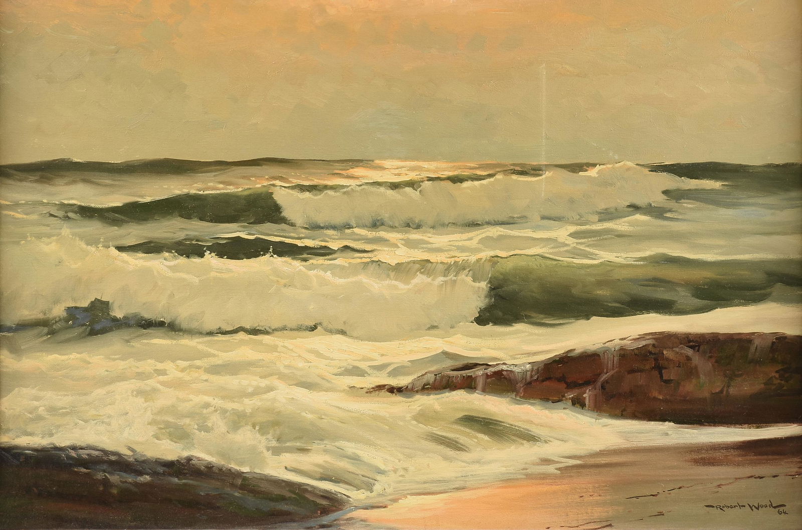 ROBERT WOOD (American/Texas 1889-1979) A PAINTING, (1 of 16)