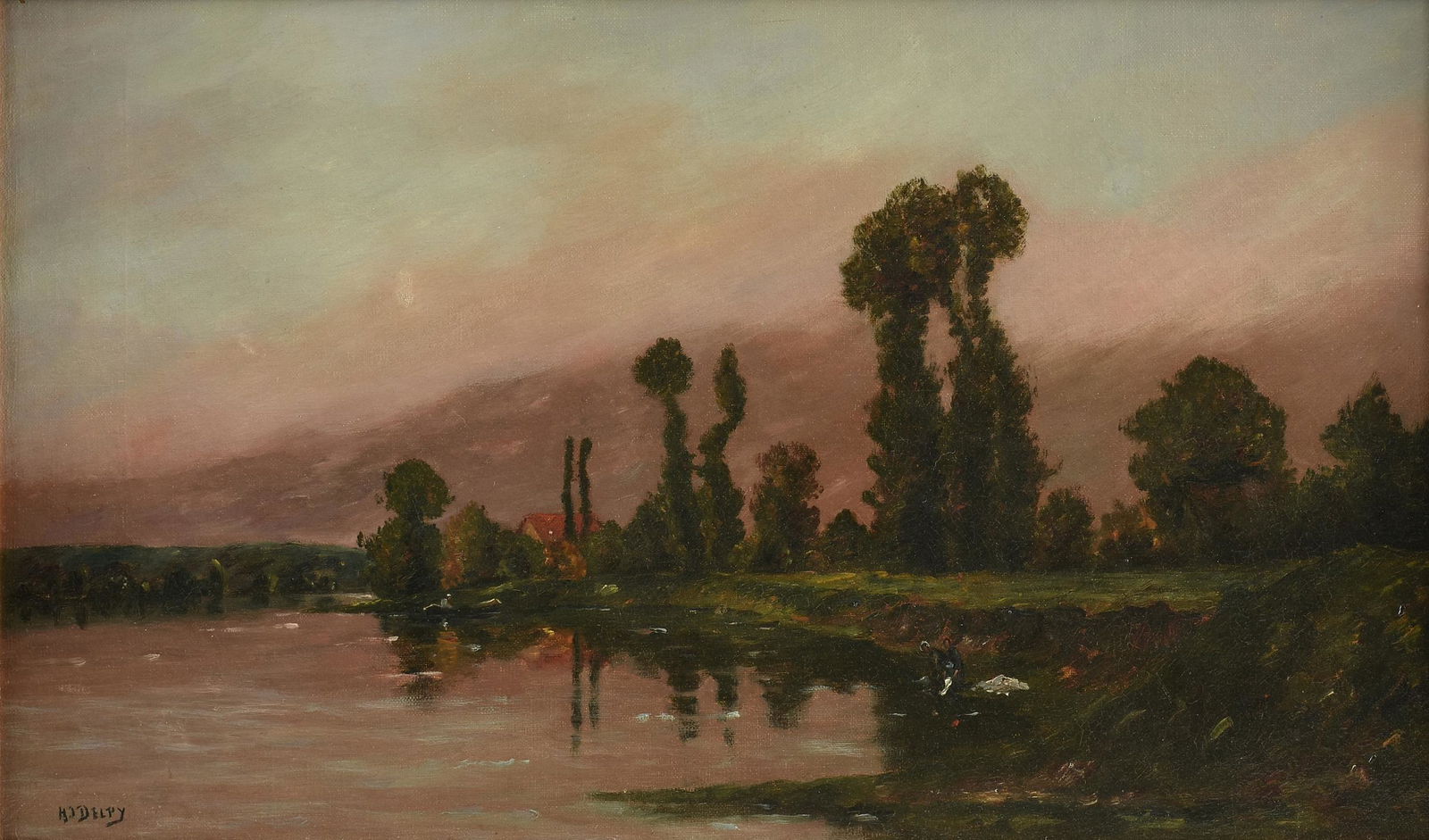 HIPPOLYTE CAMILLE DELPY (French 1842-1910) A PAINTING, (1 of 14)