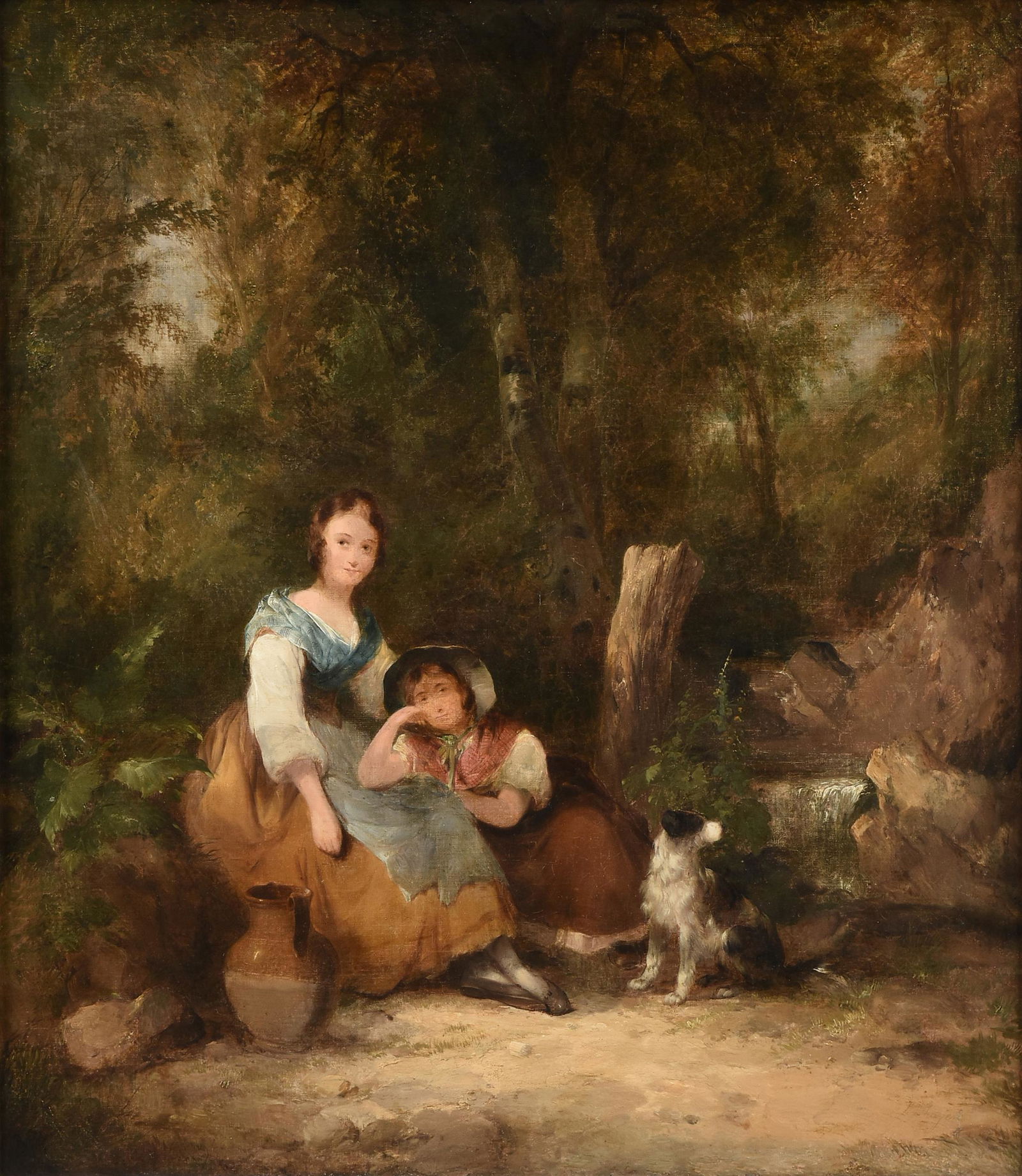 WILLIAM SHAYER I (British 1787-1879) A PAINTING, "Two (1 of 14)