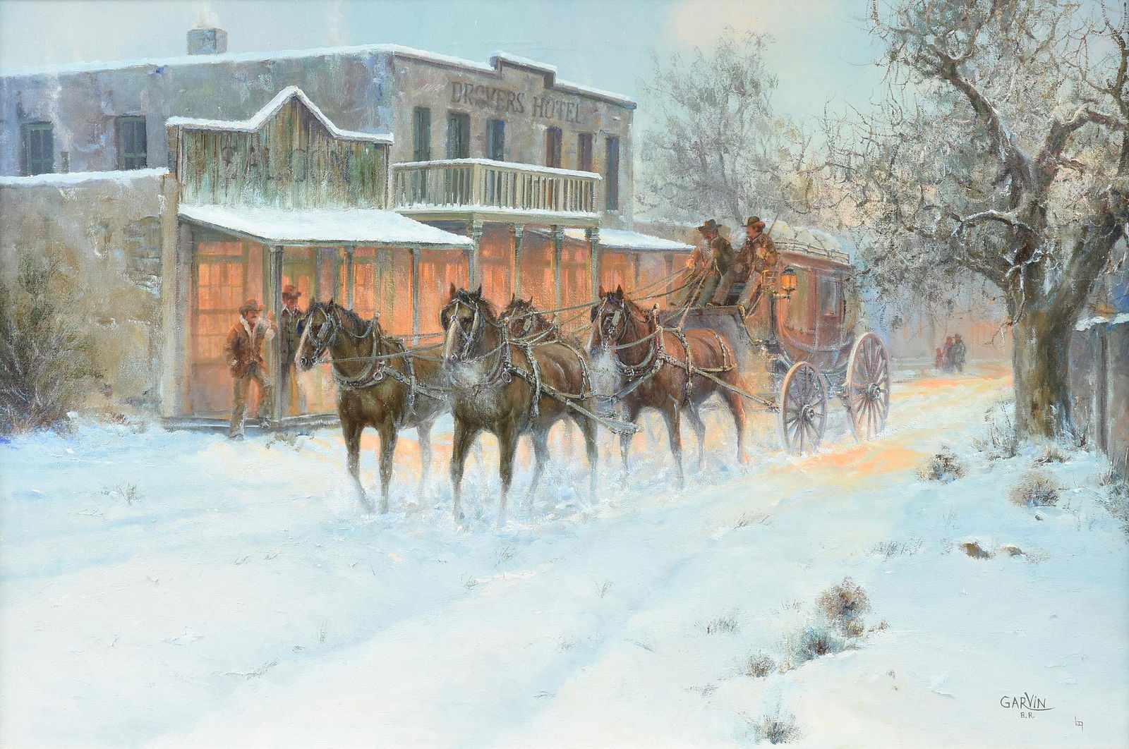 BARBARA RUTH GARVIN (American 1936-2006) A PAINTING, (1 of 14)