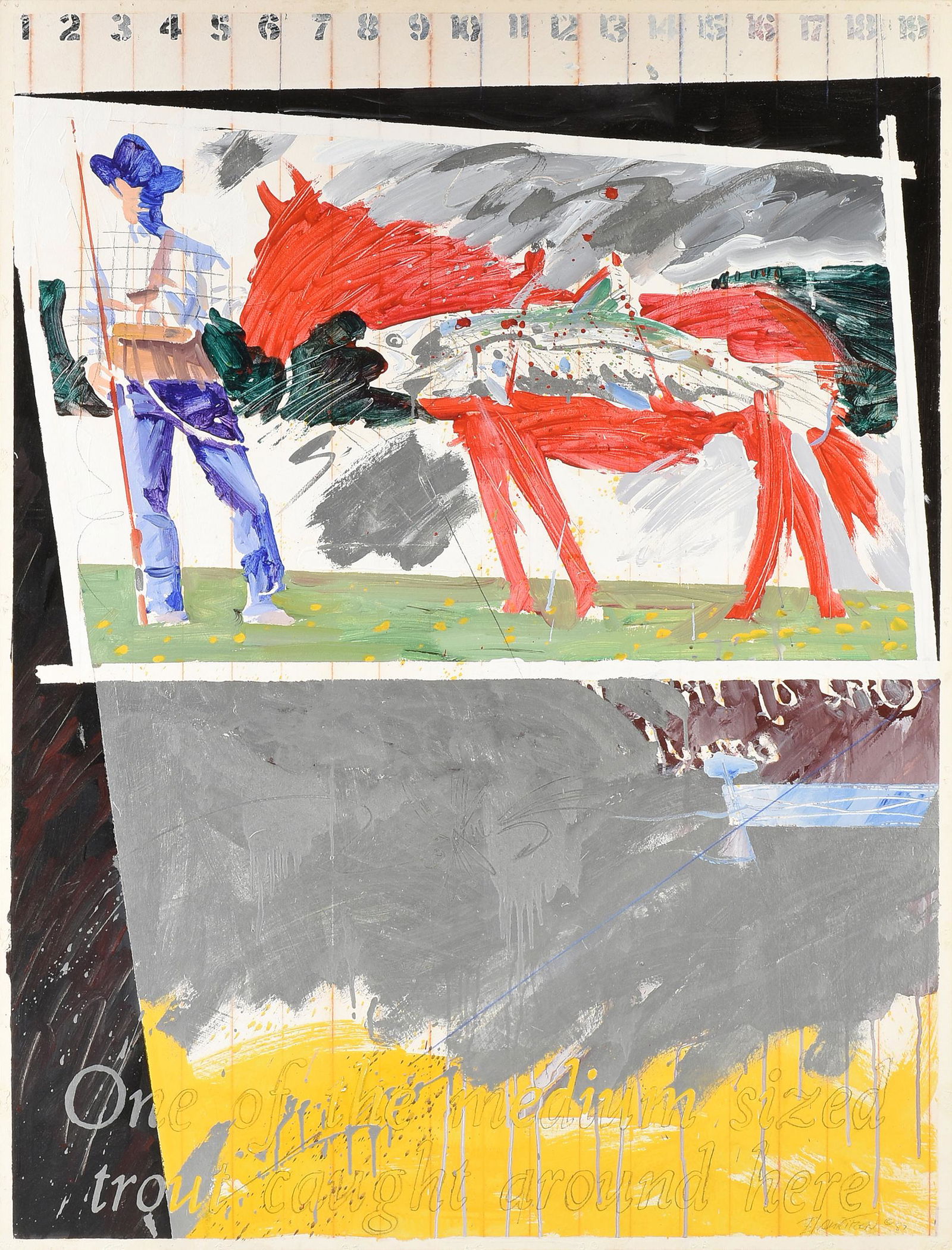 AMERICAN SCHOOL, A PAINTING, "One of the Medium Sized (1 of 17)