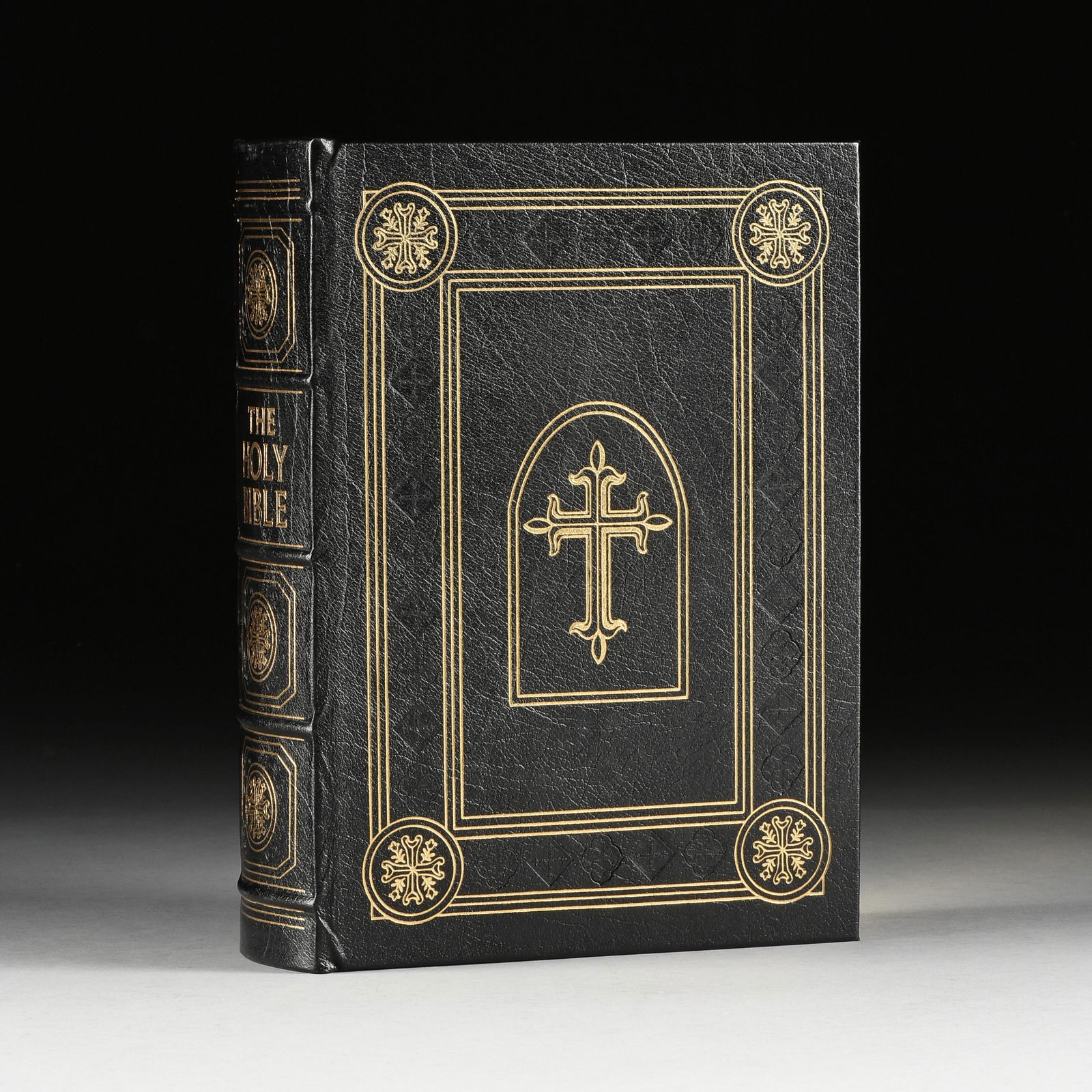 AN EASTON PRESS FAMILY BIBLE, KING JAMES VERSION, LATE (1 of 4)
