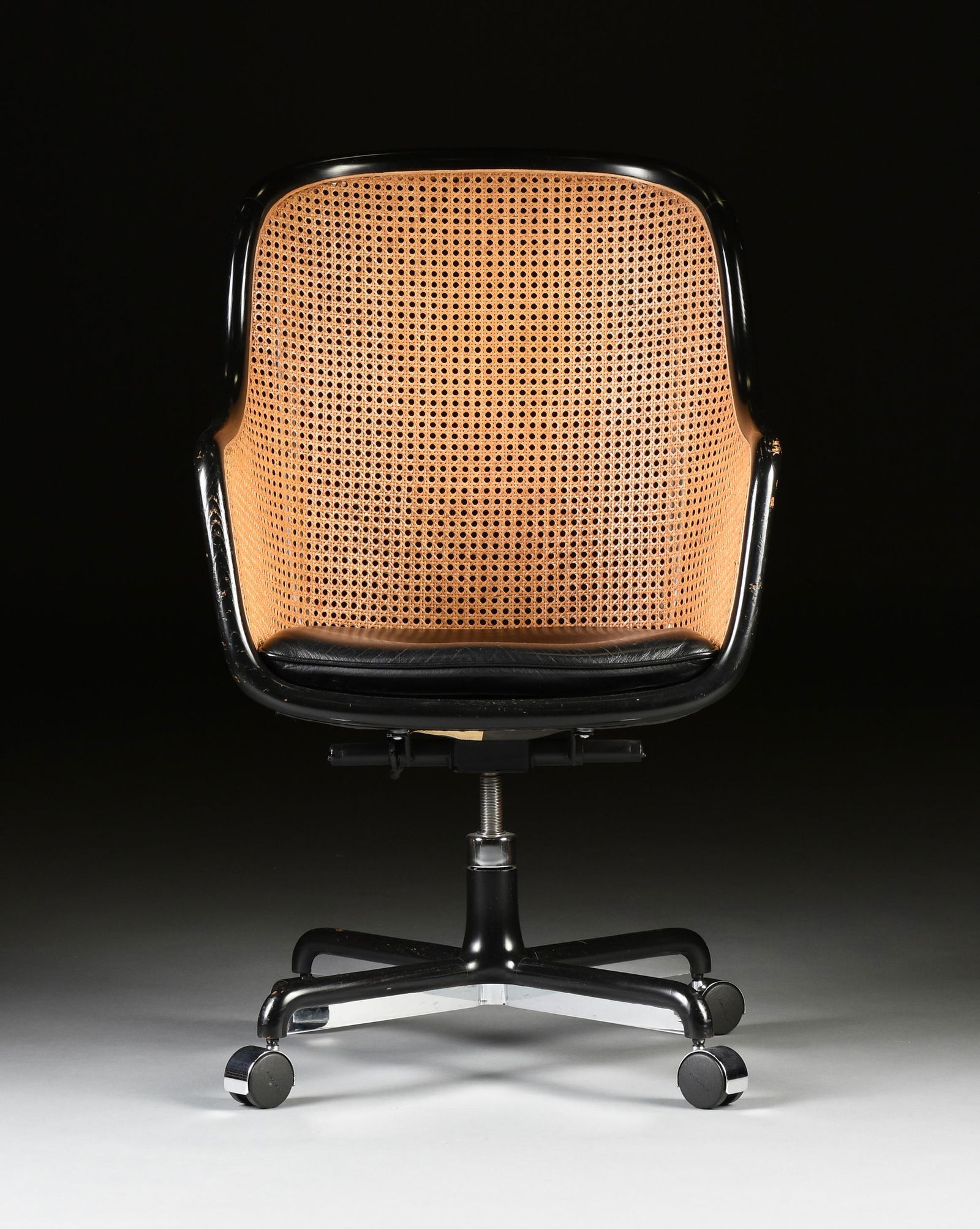 A WARD BENNETT CANE BACK BÈRGERE EN GONDOLE ROLLING (1 of 6)