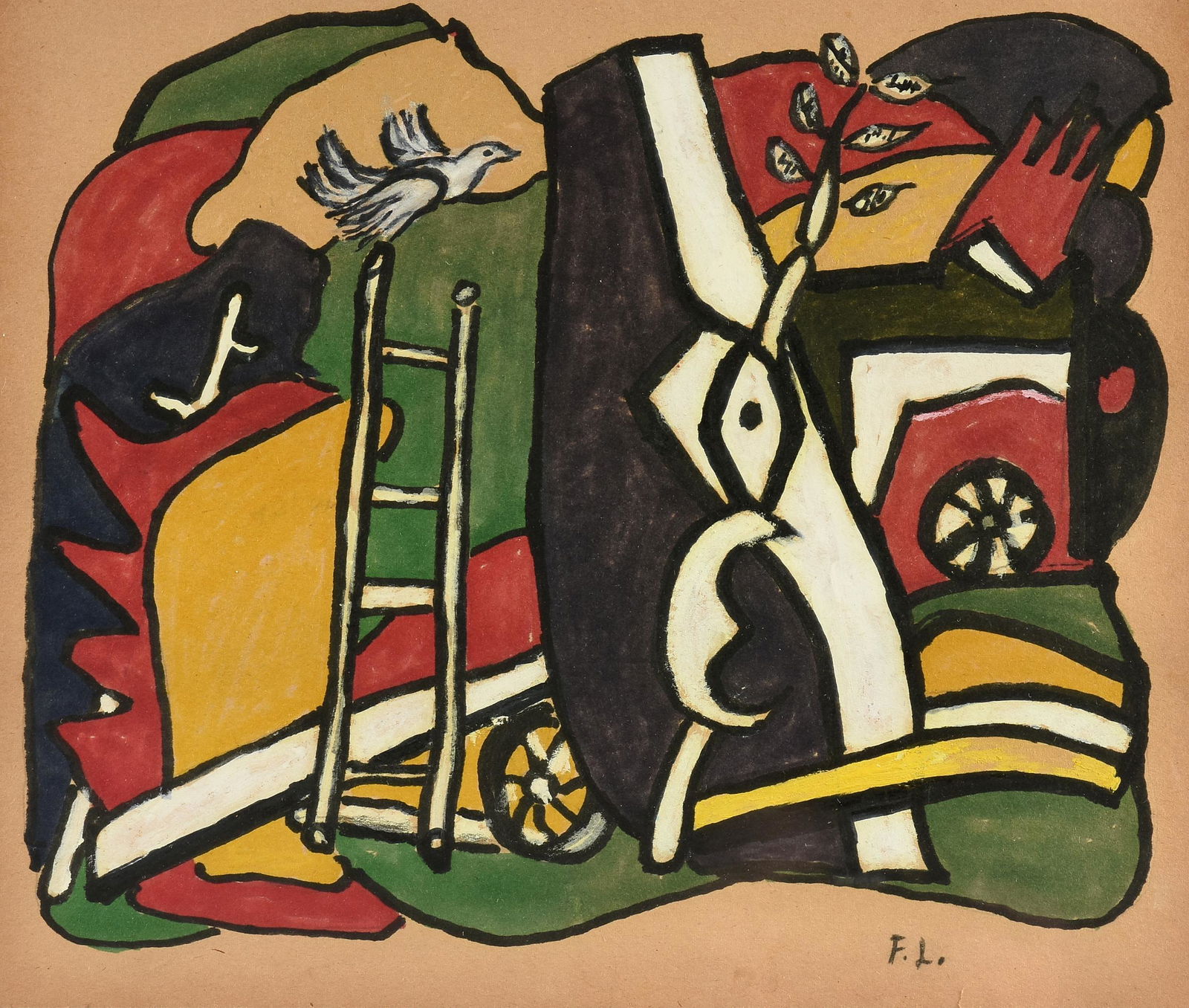 after JOSEPH FERNAND HENRI LÉGER (French 1881-1955) AN (1 of 11)