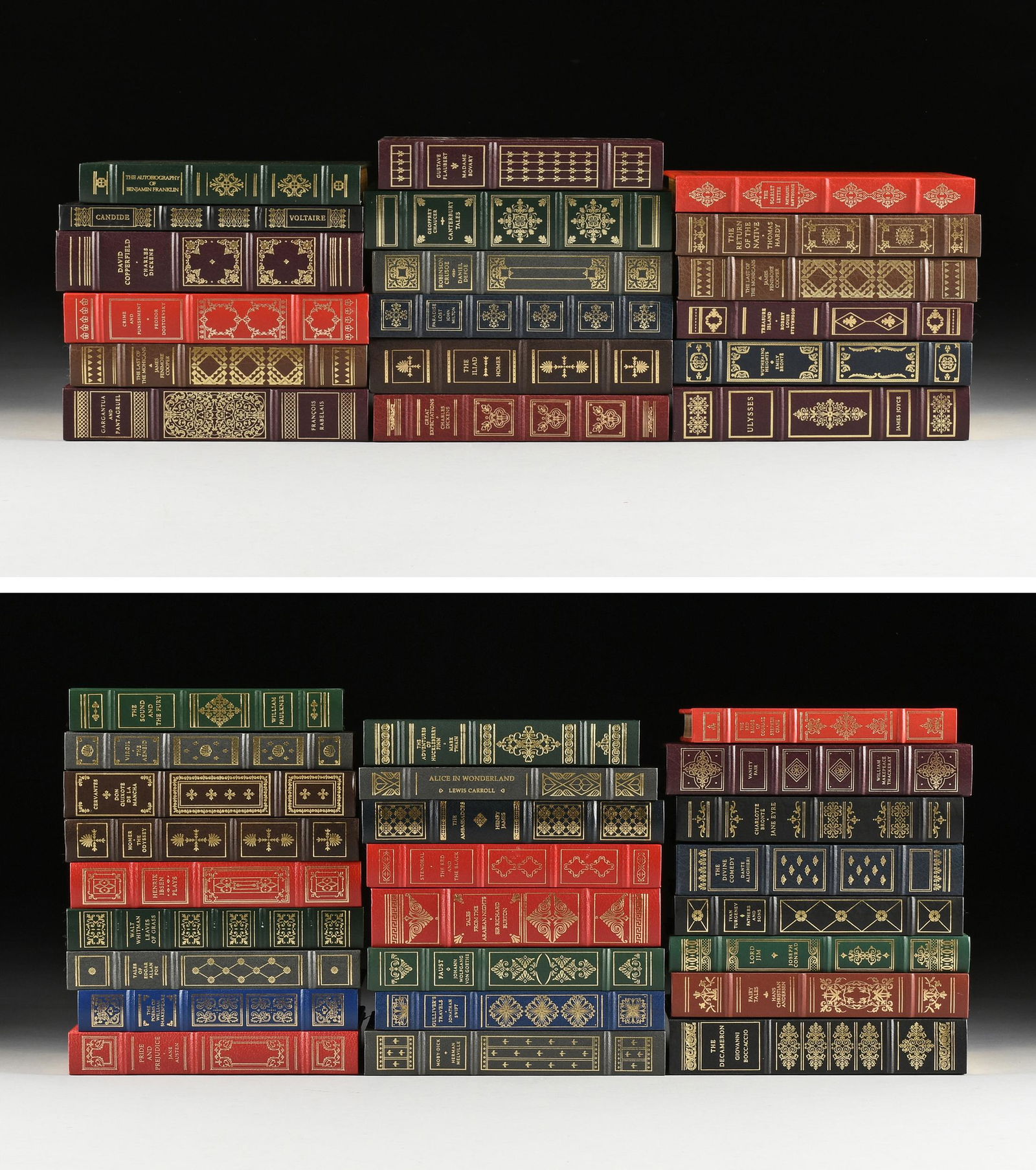 A GROUP OF FORTY-THREE FRANKLIN LIBRARY TITLES FROM, (1 of 9)