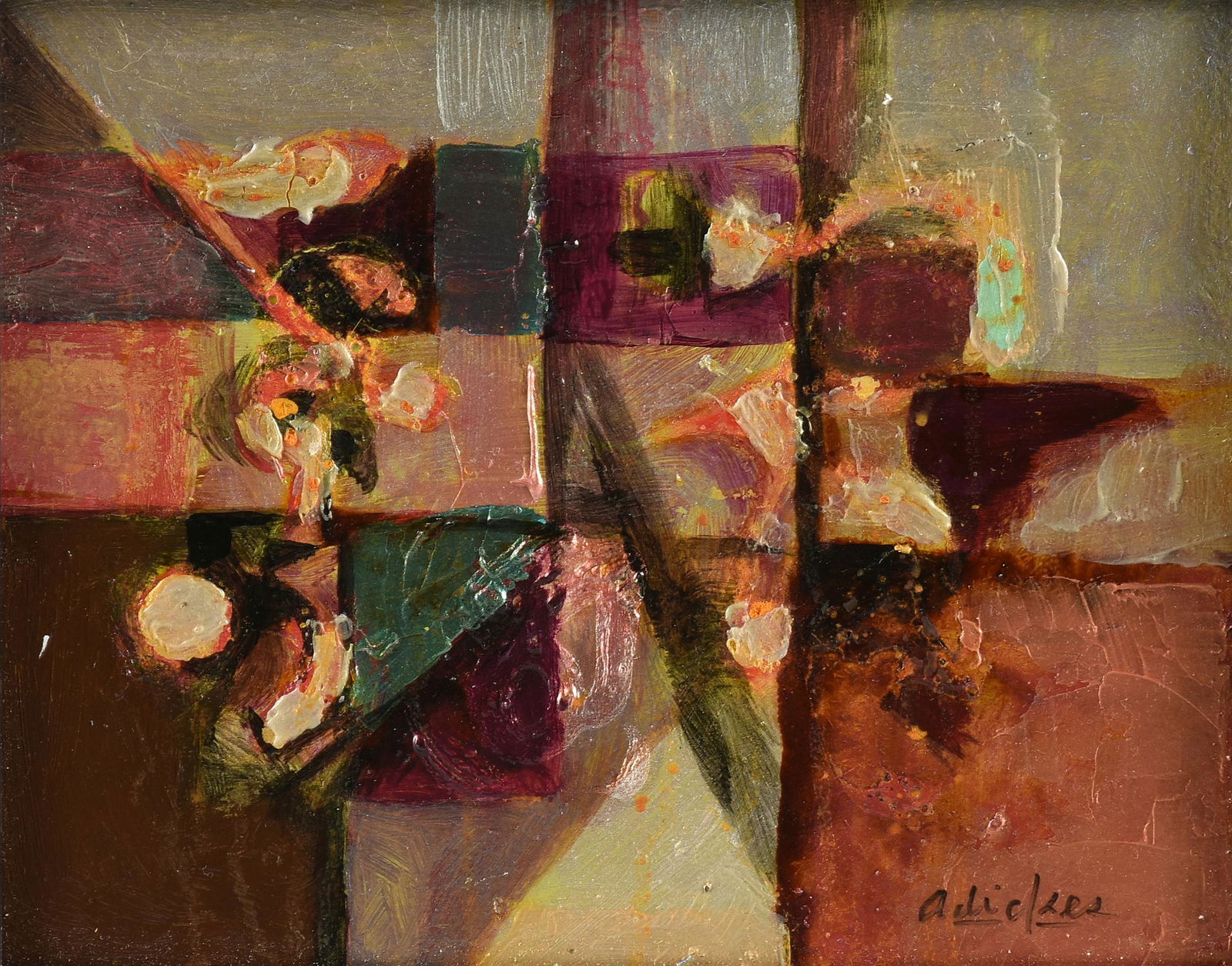 DAVID ADICKES (American/Texas b. 1927) A PAINTING, (1 of 11)