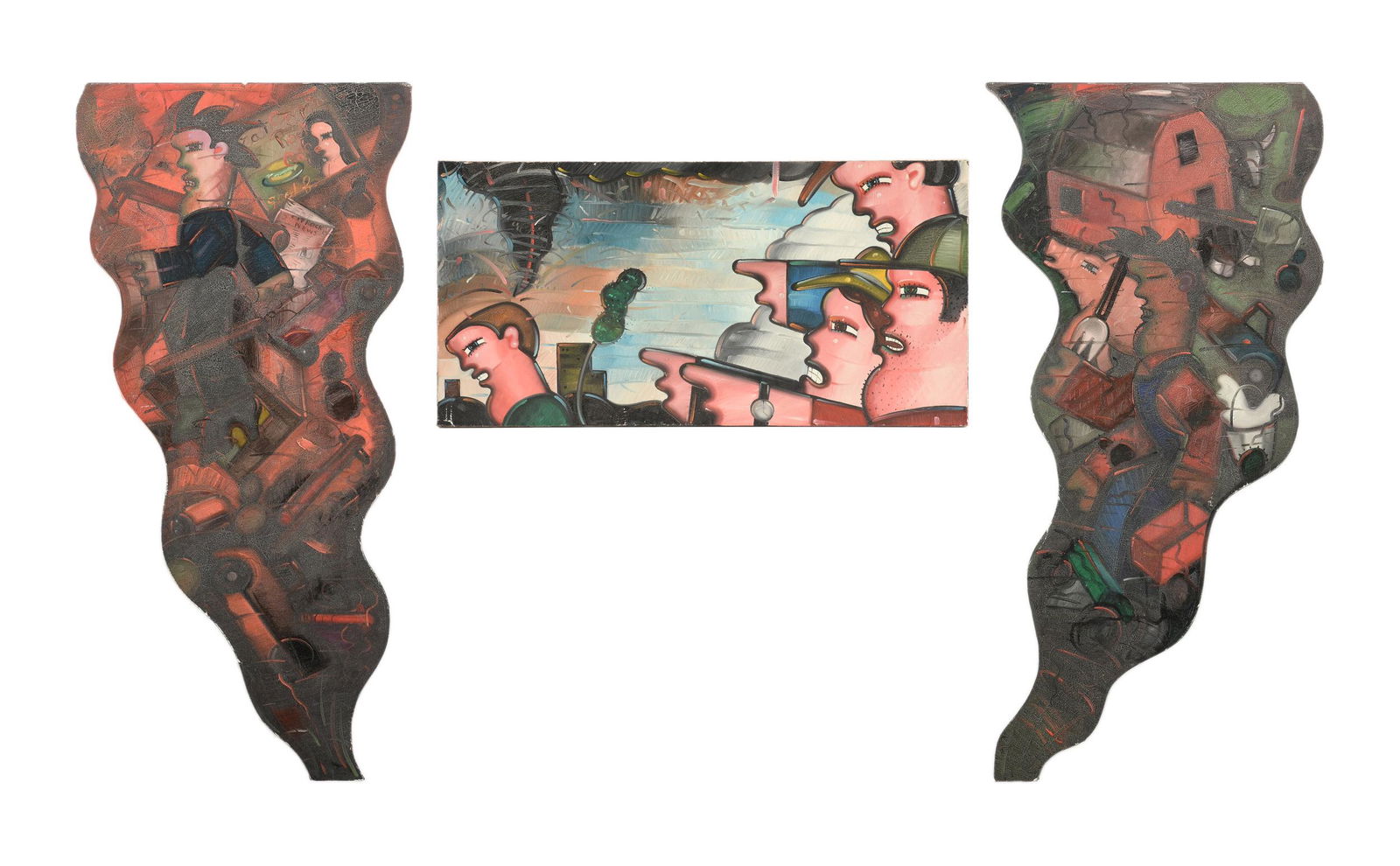 RICHARD THOMPSON (American b. 1945) A TRIPTYCH (1 of 17)