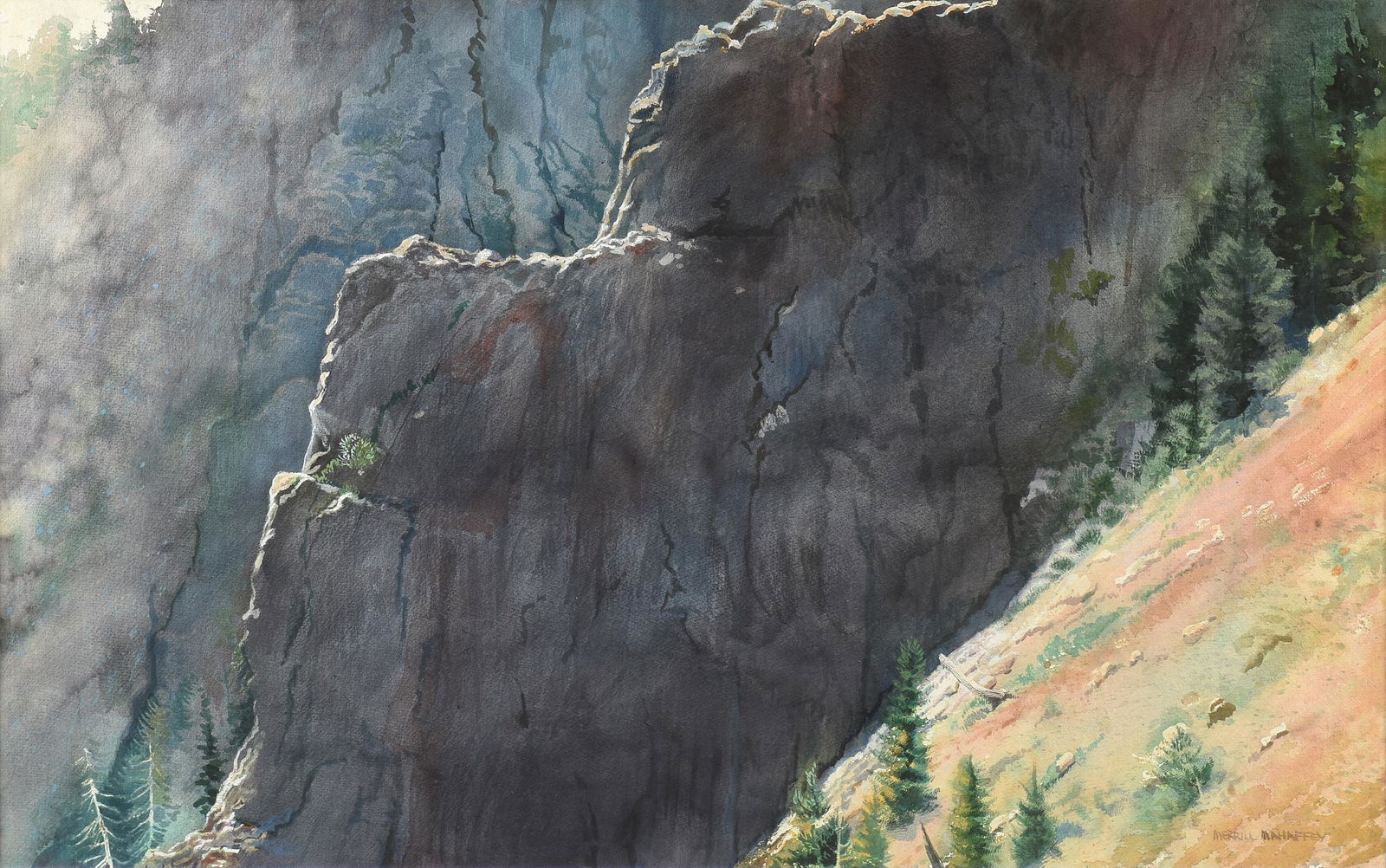 MERRILL DEAN MAHAFFEY (American b. 1937) A PAINTING, (1 of 14)