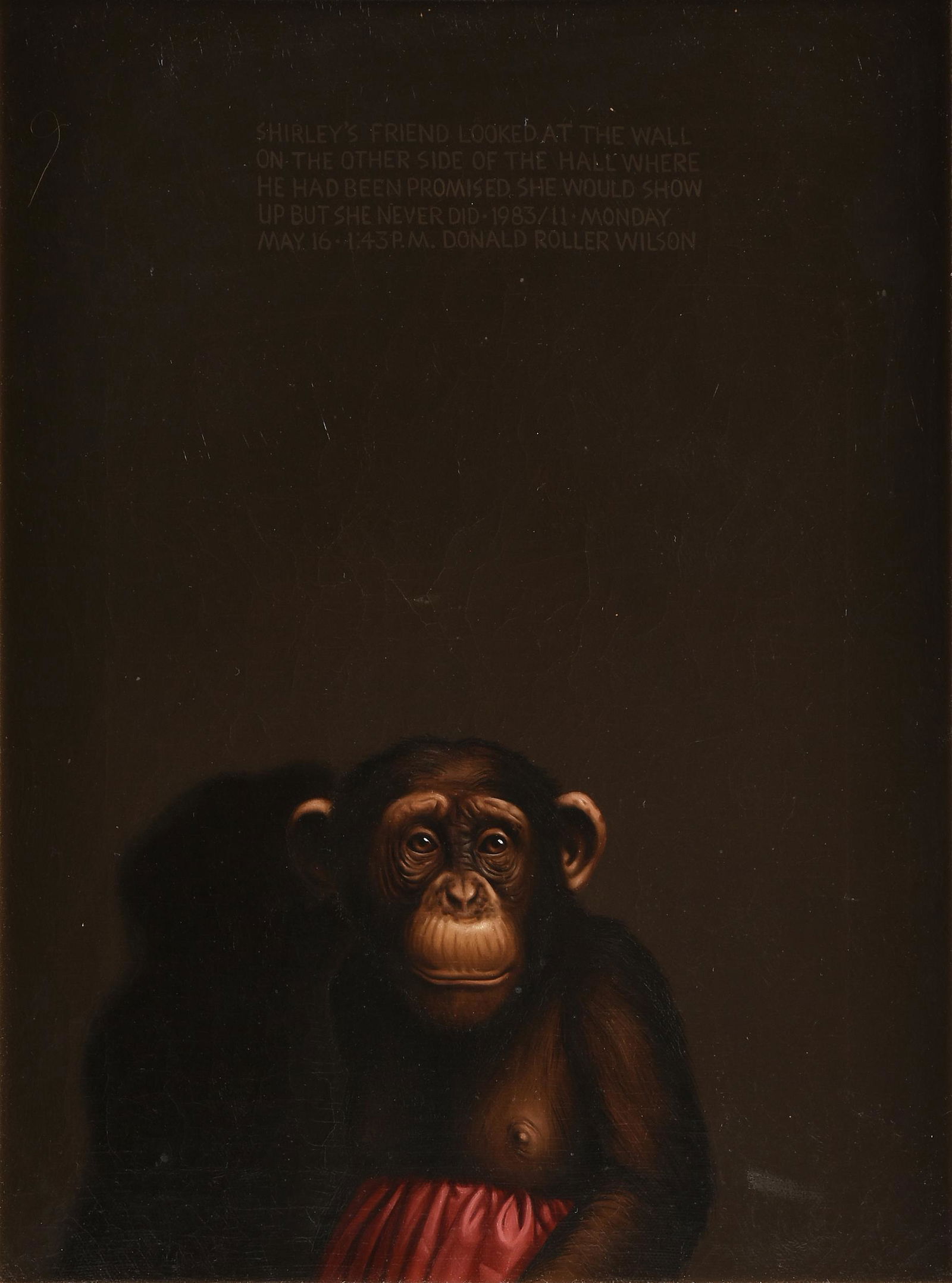 DONALD ROLLER WILSON (American b. 1938) A PAINTING, (1 of 7)