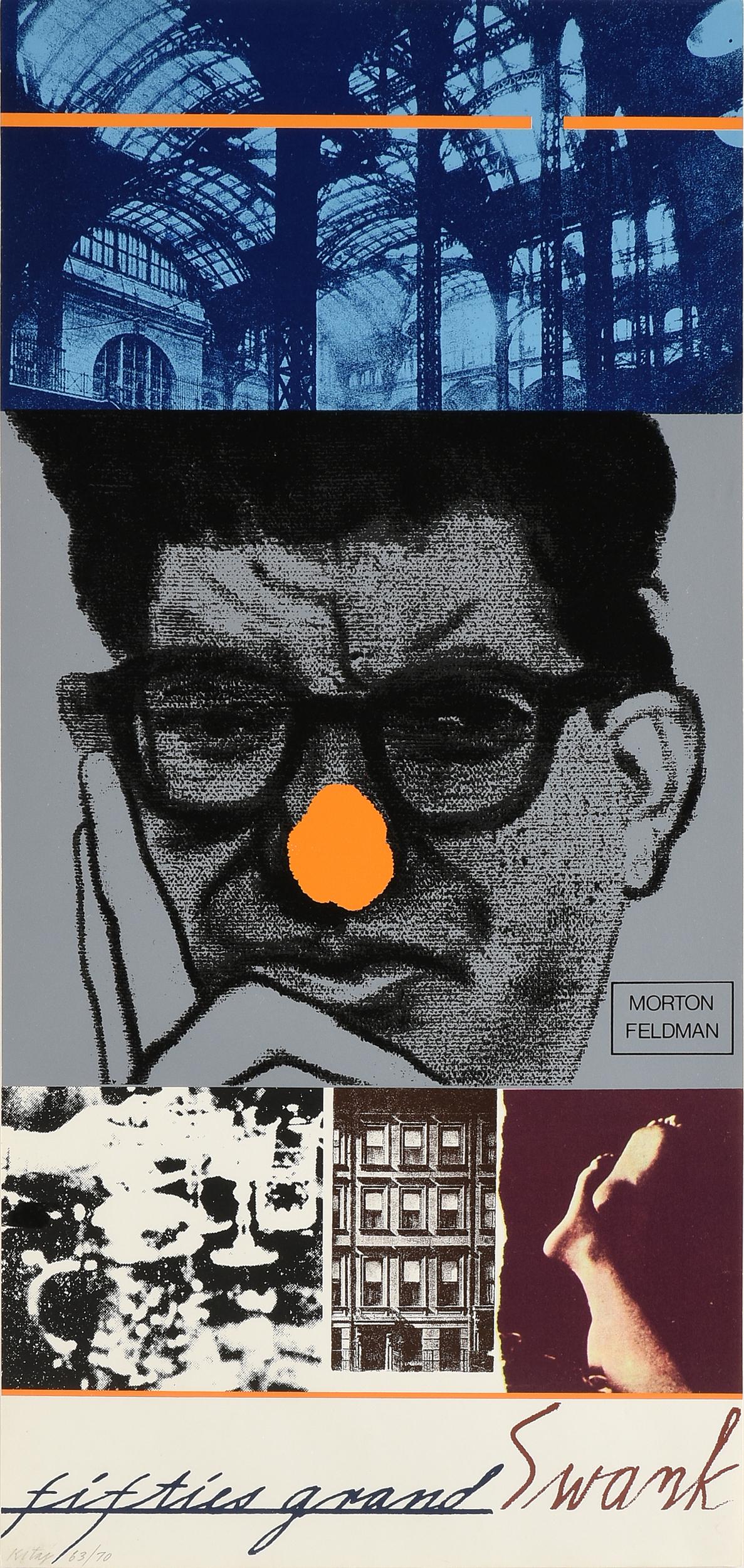 R.B. KITAJ (American 1932-2007) A GROUP OF FIVE PRINTS, (1 of 20)