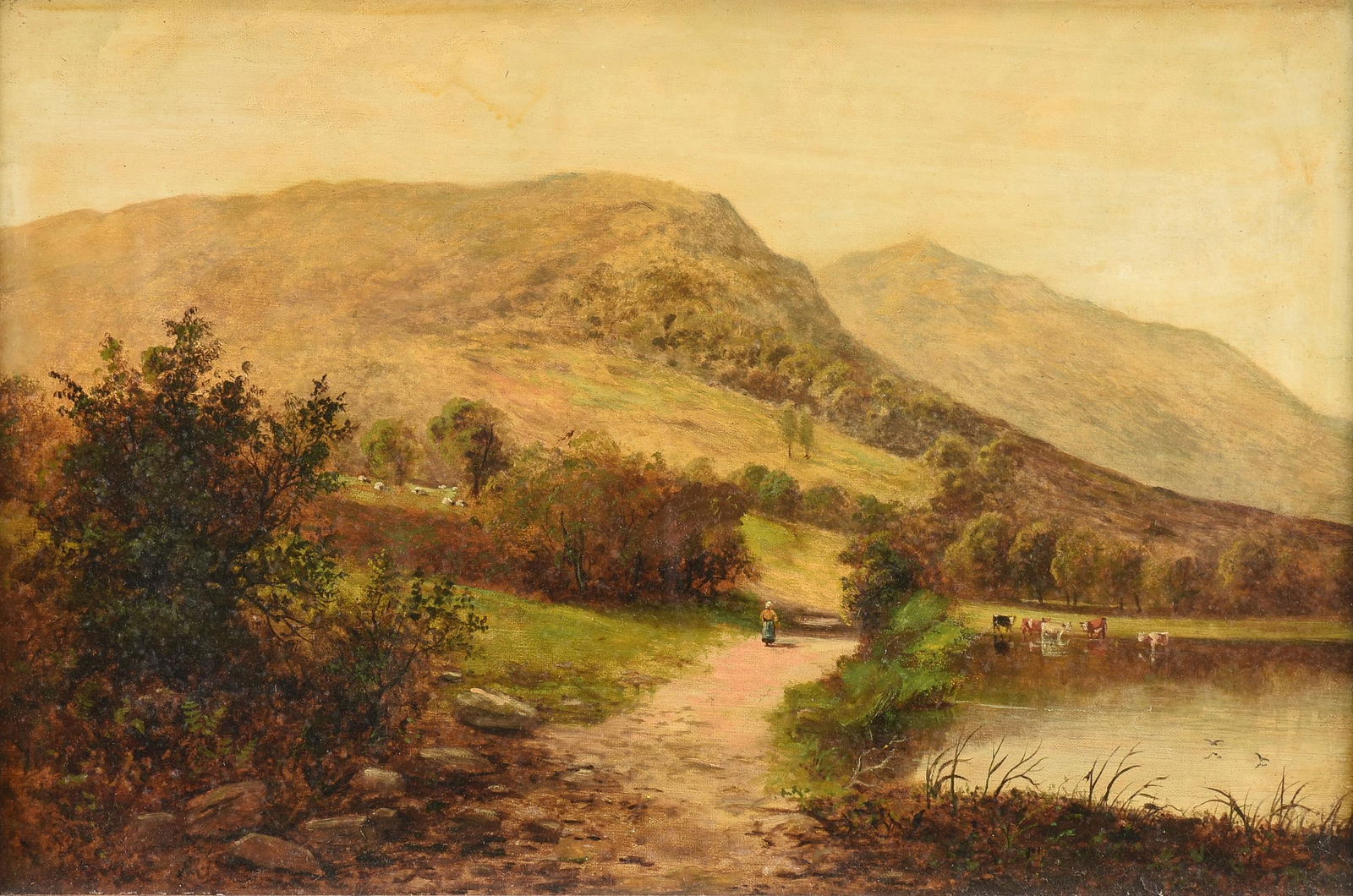 attributed to ARTHUR JOSEPH MEADOWS (British 1843-1907) (1 of 13)