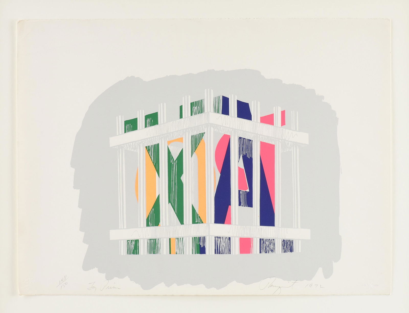 JAMES ROSENQUIST (American 1933-2017) A PRINT, "Toy (1 of 11)