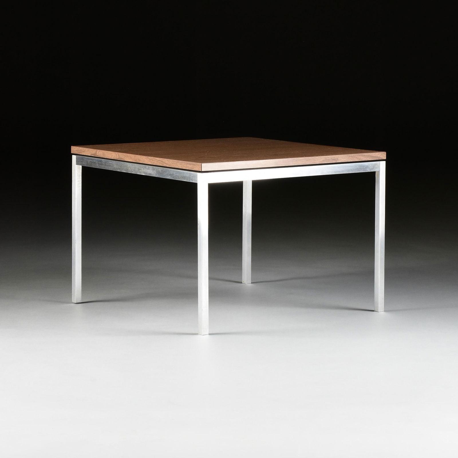 A FLORENCE KNOLL FAUX WOOD LAMINATE AND BRUSHED (1 of 5)