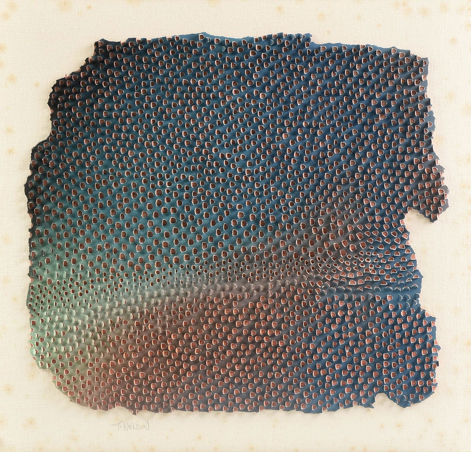 TERRY WELDON (American b. 1947) A PAPER SCULPTURE, (1 of 13)