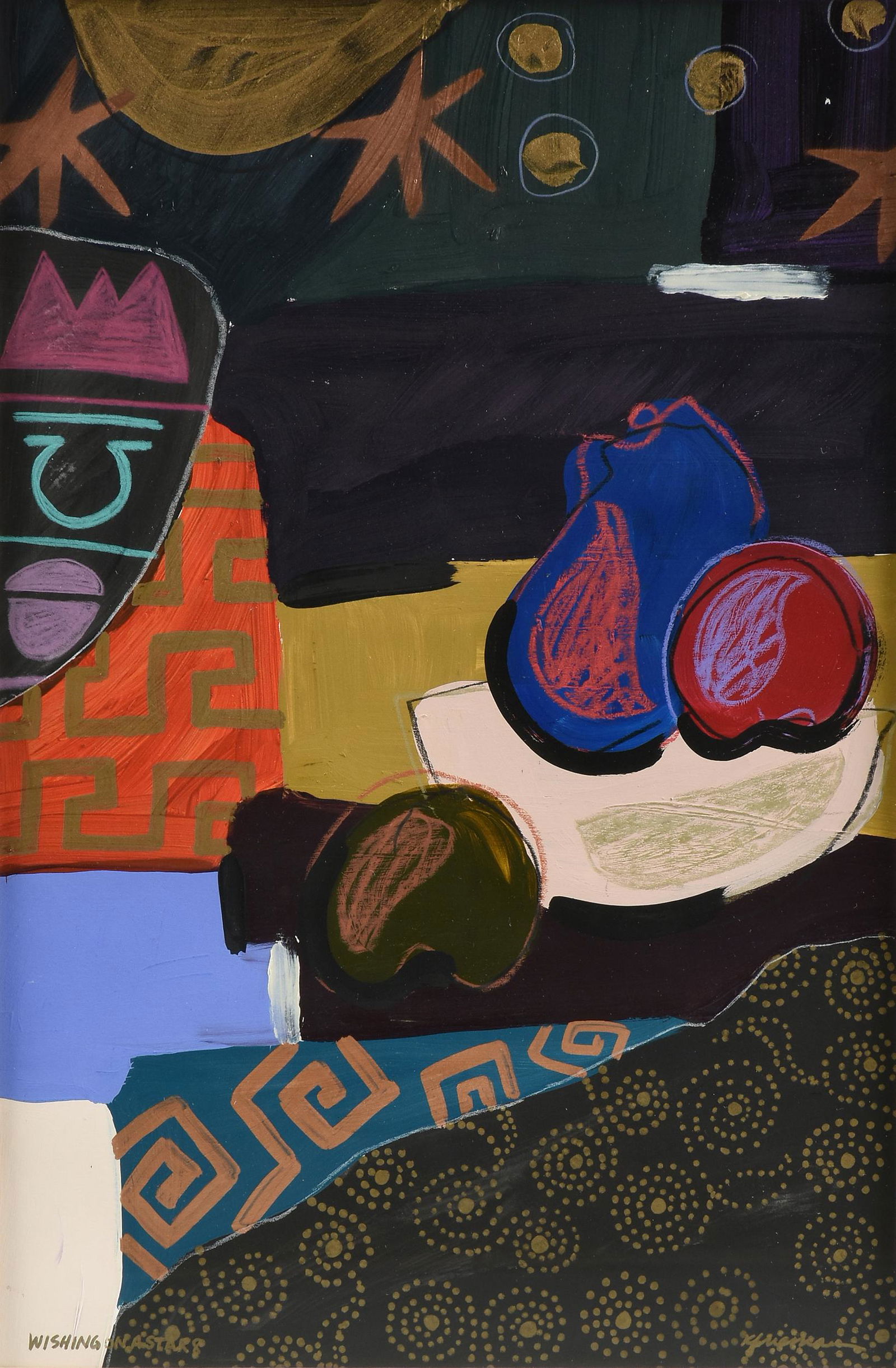 AMERICAN SCHOOL, A PAINTING, "Wishing on a Star 8," (1 of 15)