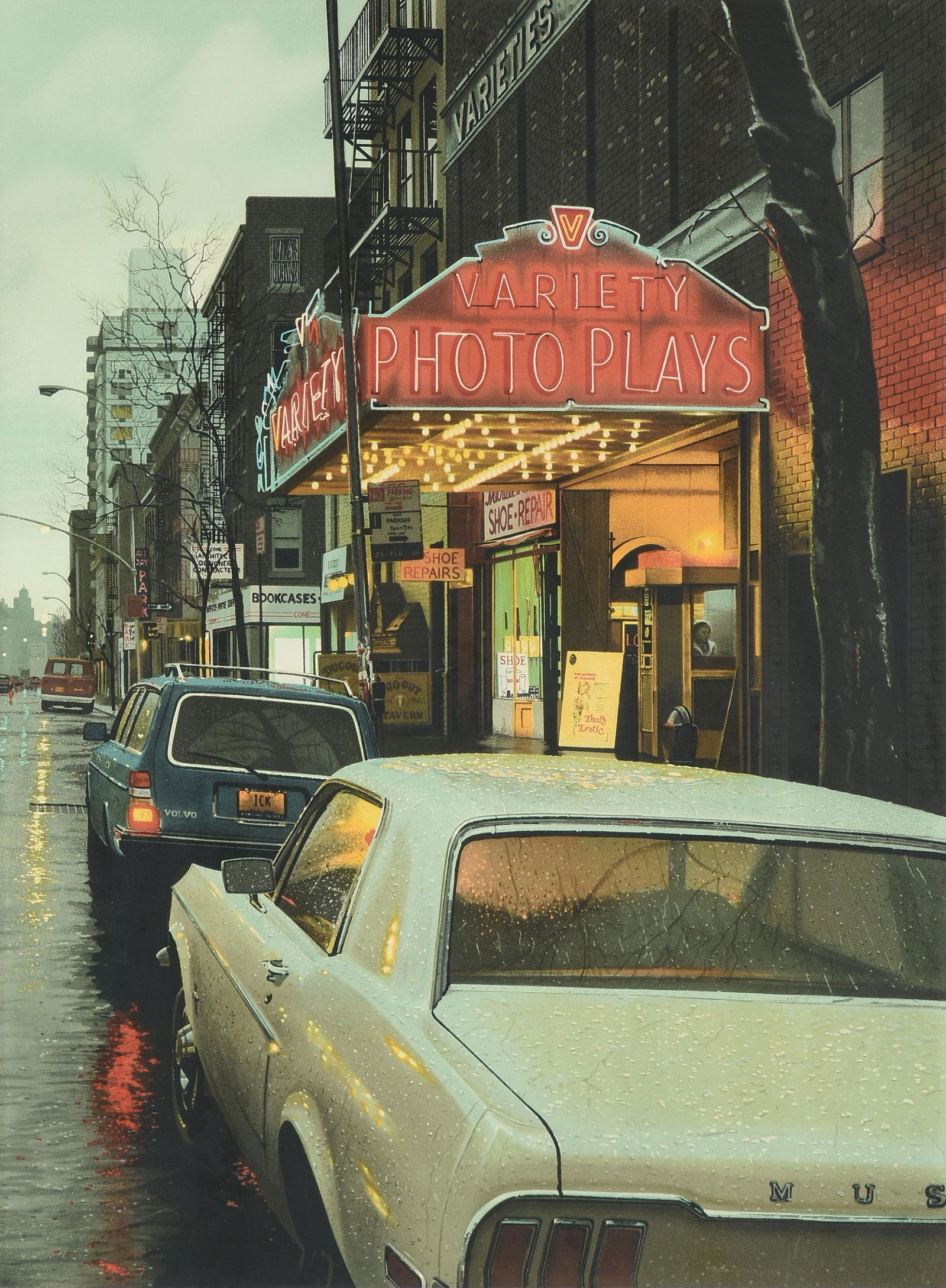 DAVIS CONE (American b. 1950) A PRINT, "Variety (1 of 14)