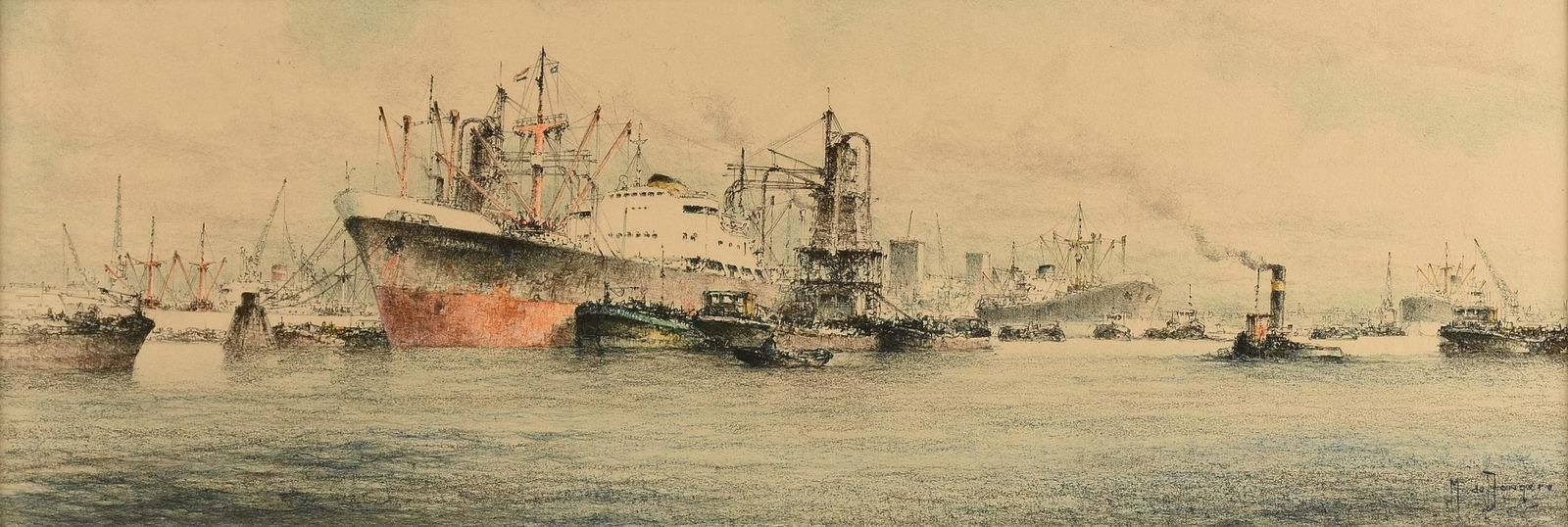 MARINUS JOHANNES DE JONGERE (Dutch 1912-1978) A (1 of 11)