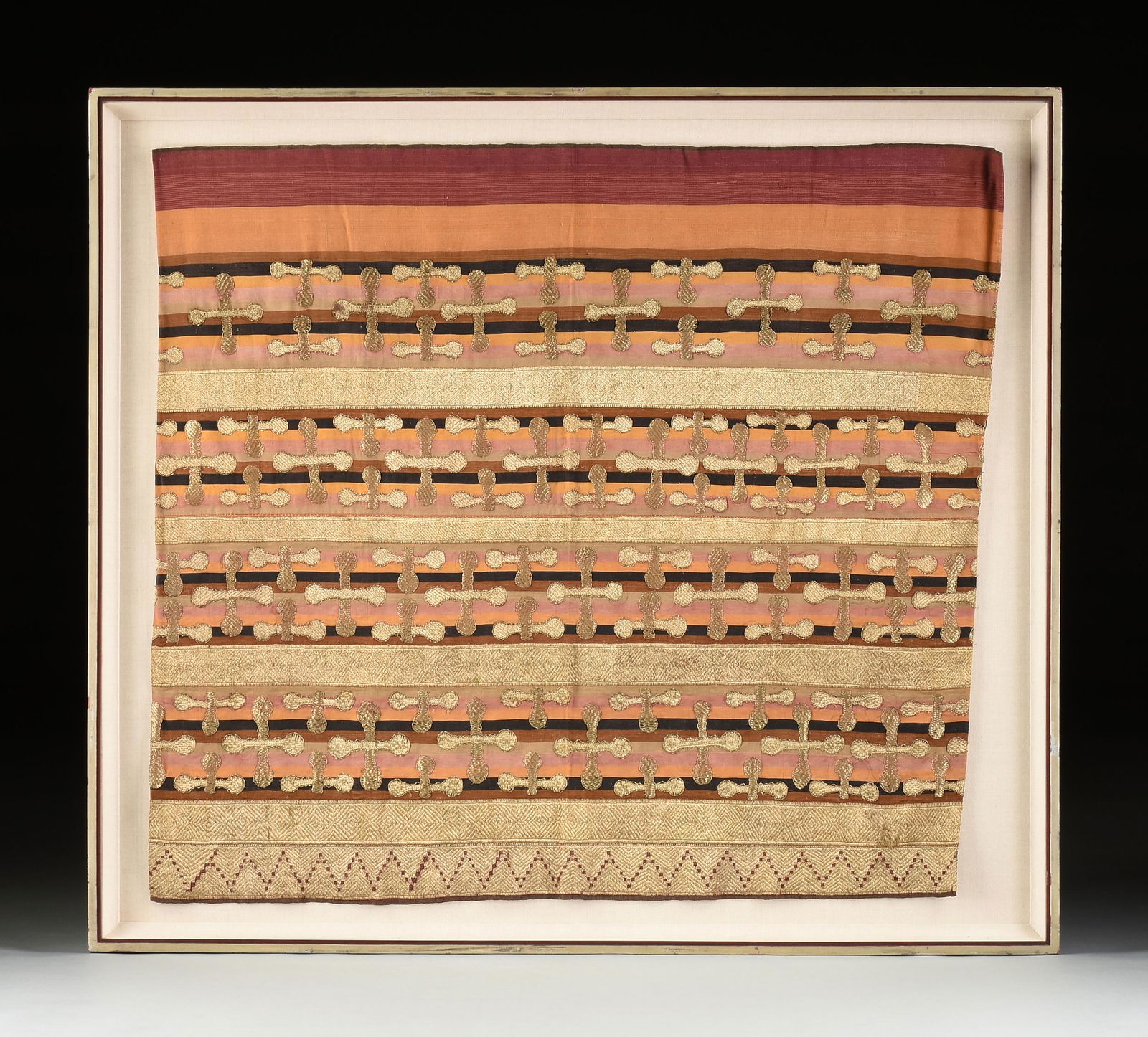 AN ANTIQUE SUMATRAN BRIDAL SARONG, INDONESIA, 19TH (1 of 8)