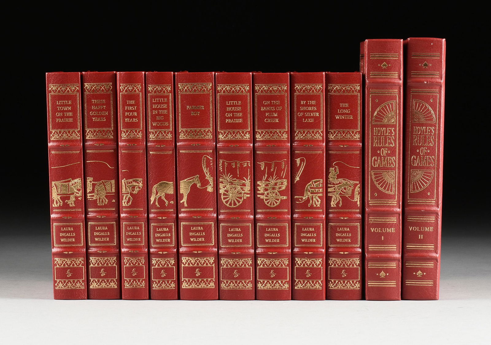 A GROUP OF ELEVEN EASTON PRESS TITLES, "Little House on (1 of 7)