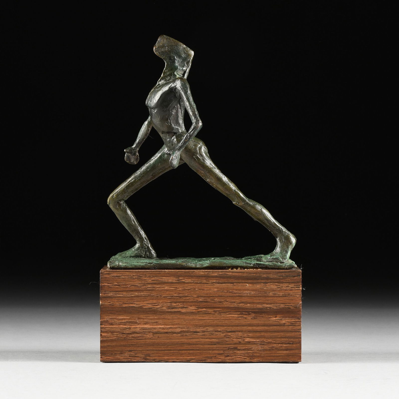 IGOR USTINOV (English b. 1956) A SCULPTURE, "Figure of (1 of 8)