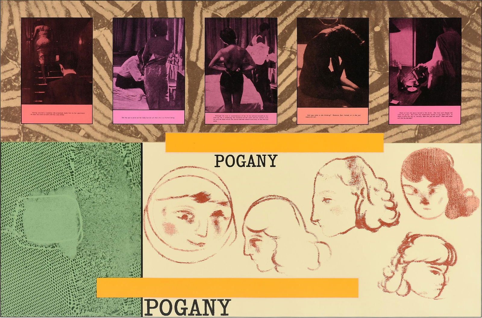 R.B. KITAJ (American 1932-2007) A PRINT, "Pogany," (1 of 13)