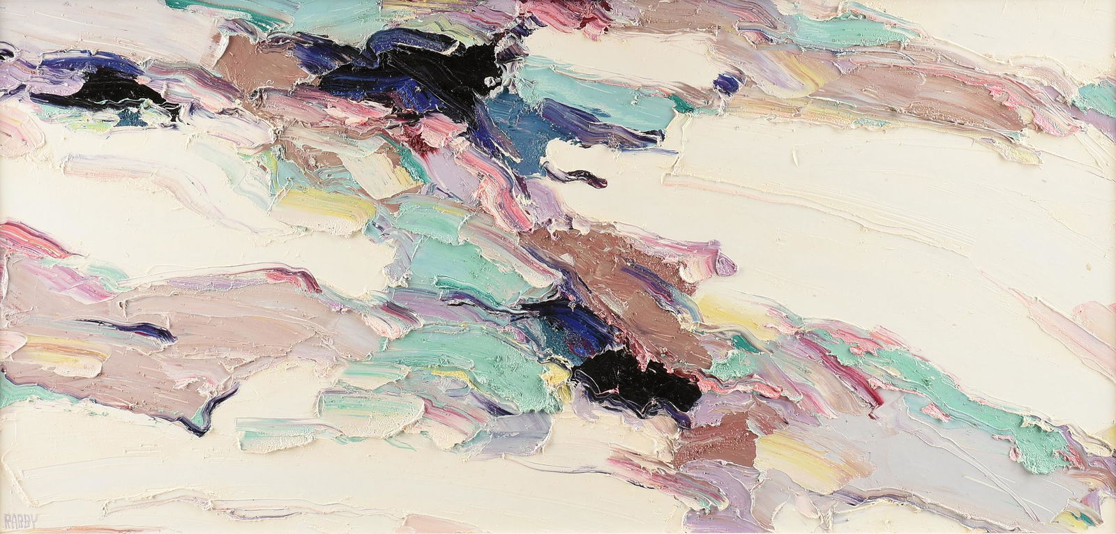 JIM RABBY (American/Texas b. 1947) A PAINTING, (1 of 15)