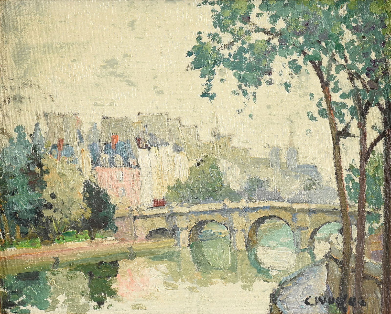 CONSTANTIN KLUGE (Russian/French 1912-2003) A PAINTING, (1 of 12)