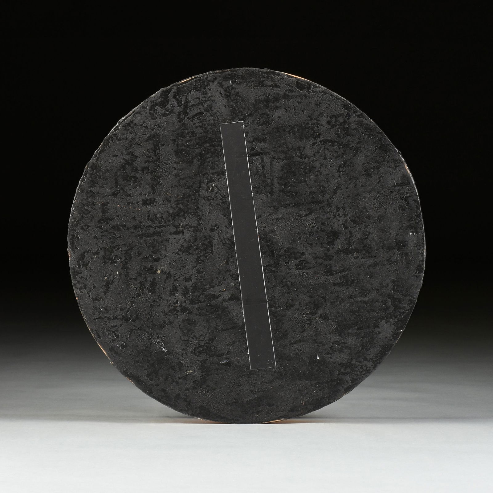 OTIS JONES (American/Texas b. 1946) A PAINTING, "Black (1 of 7)