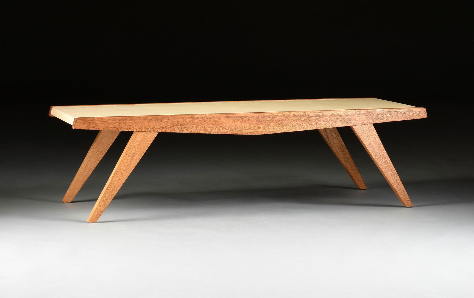A MID-CENTURY MODERN TEAK COFFEE TABLE, PROBABLY (1 of 4)