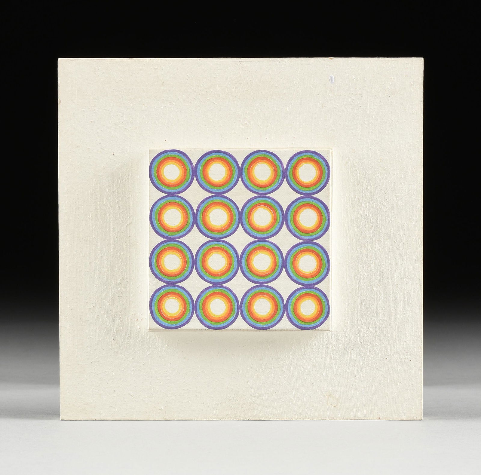 SIBYL EDWARDS (Canadian b. 1944) A GEOMETRIC (1 of 4)